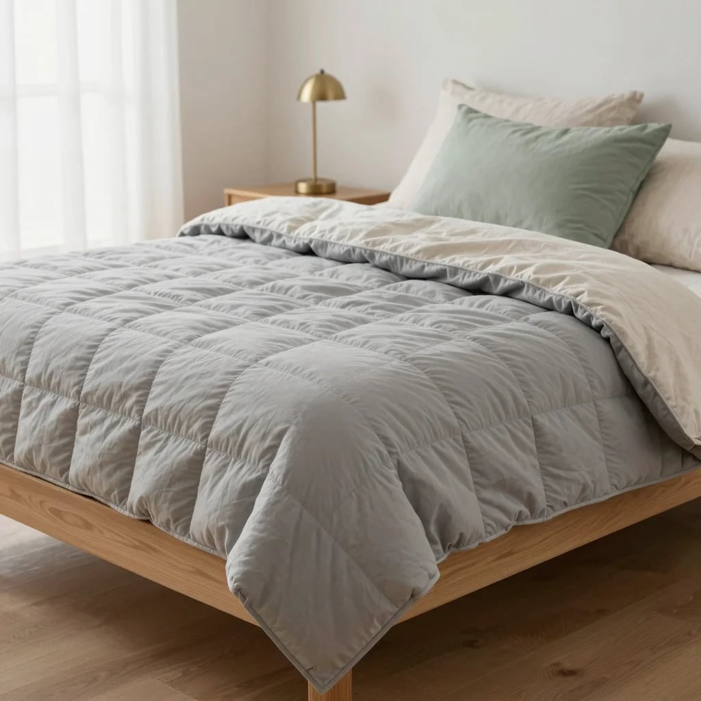 Fog Quilted Bed Cover